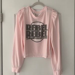 Recycled Karma band tee, NWT